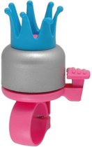 Fietsbel Widek Walt Disney Princess Kroontjes - roze (op kaart)