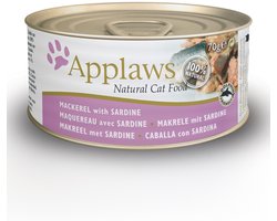 Applaws Cat - Mackerel & Sardine - 24 x 70 g