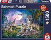 foto van Schmidt Spiele 58954 puzzel Legpuzzel 1500 stuk(s) Dieren