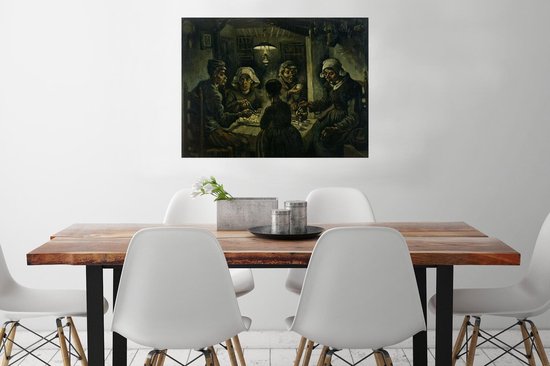 Potato Eaters - peinture de Vincent van Gogh 80x60 cm
