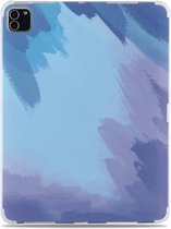 Schokbestendig IMD + TPU aquarel beschermhoes voor iPad Air 2020 10.9 / iPad Pro 11 2020/2018 (wintersneeuw)