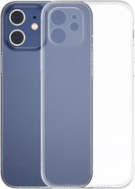 Voor iPhone 12 mini Baseus Simple Series TPU beschermhoes (transparant)