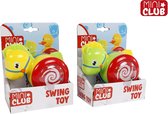 Mini Club Babyspeelgoed Rollende Eend 13 Cm Groen