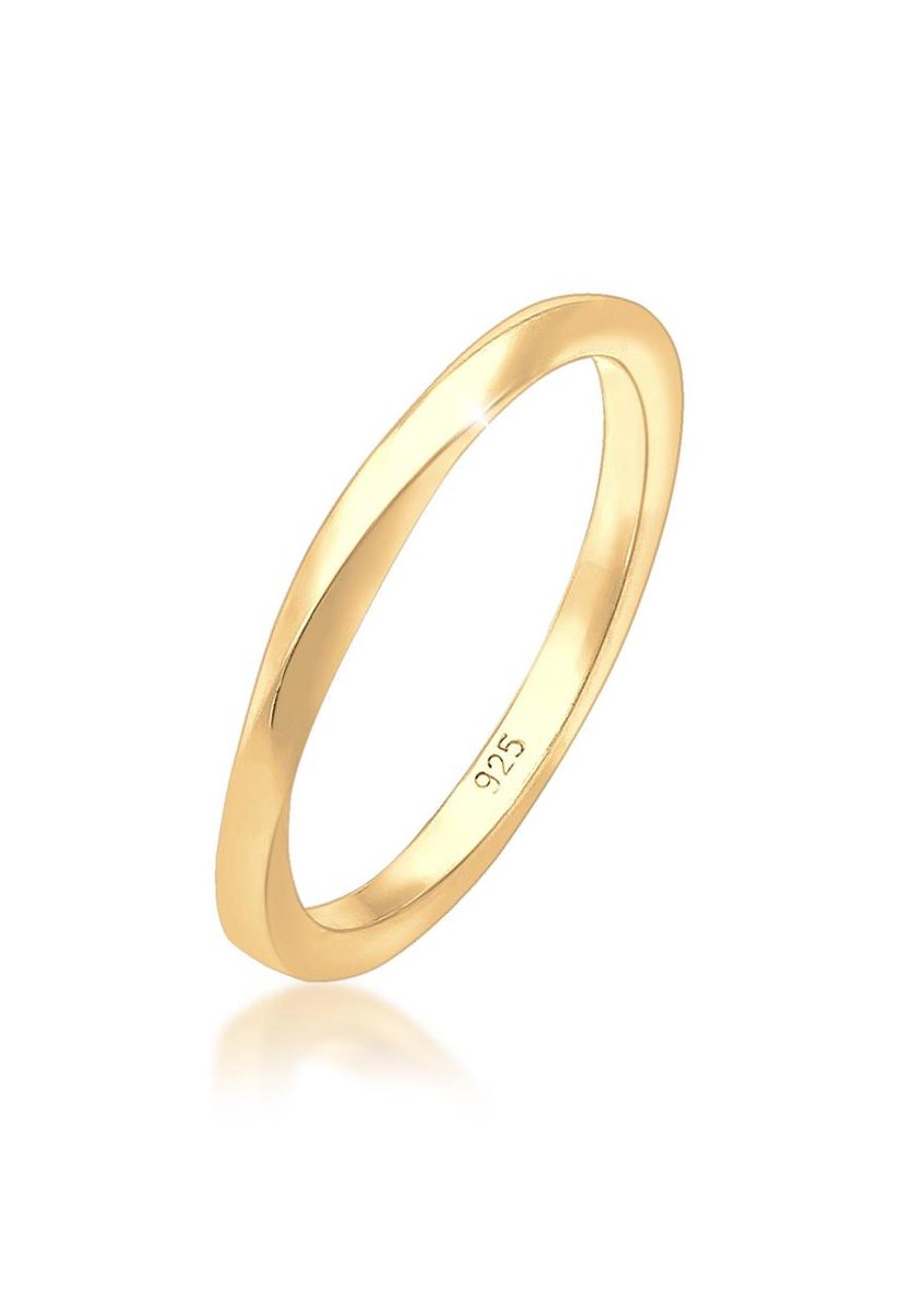 Elli - Ring - Dames Gedraaid in 925 Sterling Zilver - Dames