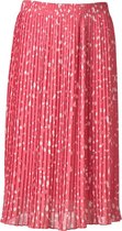 Dames plisse rok stippen roze kort | Maat Onze size (XS-XL)