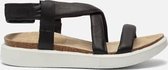 Ecco Corksphere sandalen zwart - Maat 42