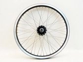 Haro 93727 voorwiel 14mm zwart 48sp. X1/F1/F2