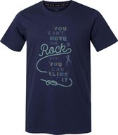 Rafiki T-shirt Rafiki Heren 100% Biologisch Katoen Blauw Maat Xxl