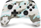 Under Control Draadloze Bluetooth Controller - Geschikt voor Nintendo Switch - Snow White Camo