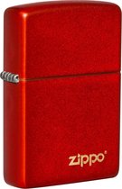 Aansteker Zippo Metallic Red with Logo