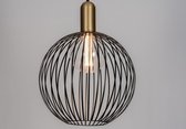 Lumidora Hanglamp 74112 - E27 - Zwart - Goud - Messing - Metaal - ⌀ 50 cm