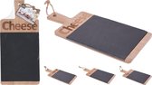 Excellent Houseware Serveerplank bamboe leisteen 33x15x1cm (1 stuk) assorti