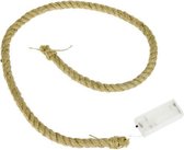 Jute touw met 20 led 100cmx1.2cm