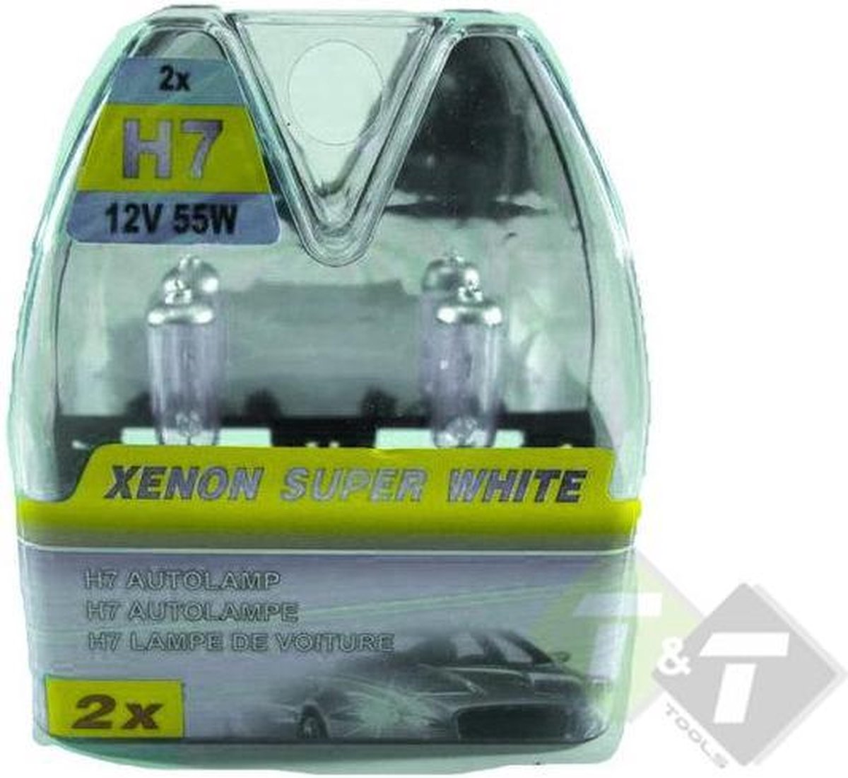 H4 Autolamp Xenon Super White - 2x H4 12Volt 60/55Watt