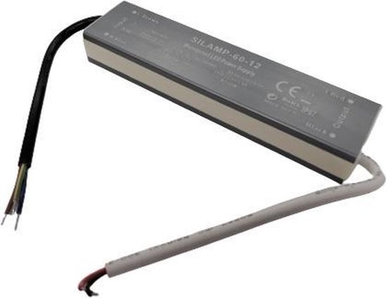 Transformateur 220V 12V 60W DC 5A IP67 - Overig - SILUMEN