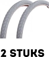 Fietsband - Buitenband - Set van 2 - 26 x 1.75 (47-559) grijs