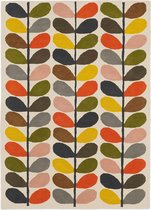 Orla Kiely - Multi Stem 59505 Vloerkleed - 250x350  - Rechthoek - Laagpolig Tapijt - Modern - Meerkleurig