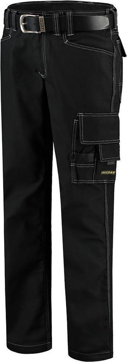 Tricorp Worker canvas - Workwear - 502007 - Zwart - maat 56