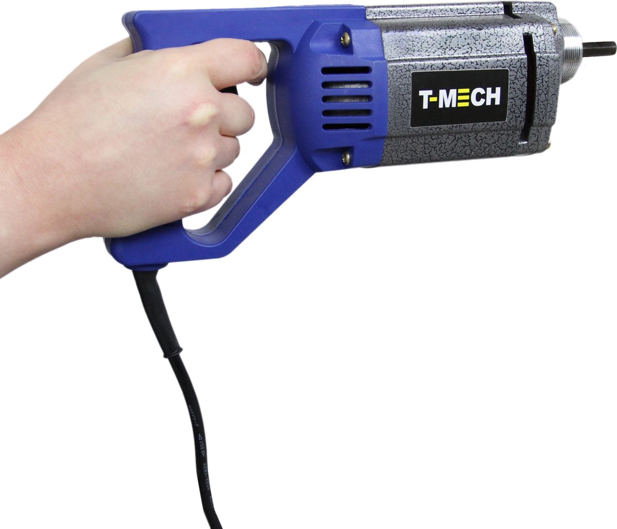 Beton trilnaald - grijs - 35 mm - 4 m kabel