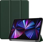 Housse iPad Pro 2021 Sleeve (11 pouces) Book Case Cover - Vert Foncé