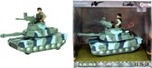 Toi Toys Frictie tank met soldaat