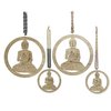 Boeddha hanger multiplex set a 2 (1 stuk) assorti