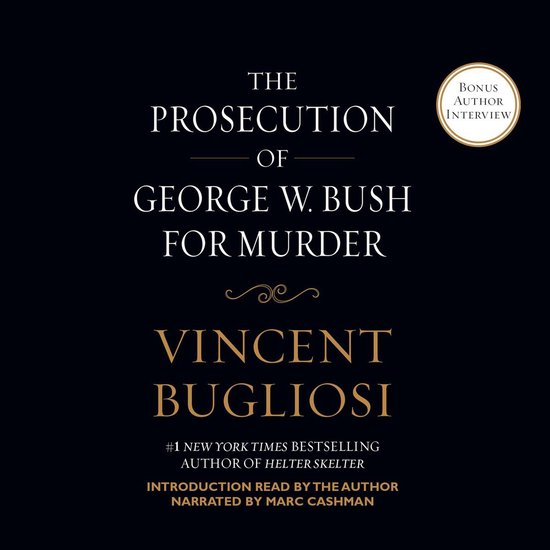 The Prosecution of George W. Bush for Murder - cover