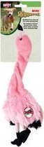 Skinneeez Plush Flamingo - sans rembourrage en peluche - avec couineur - Grand 51 cm