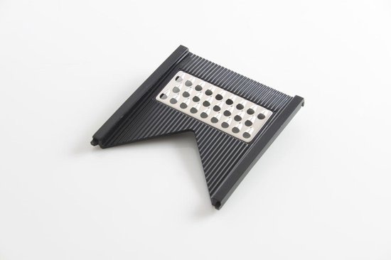 HENDI Mandoline groentesnijder, V-vorm, frans mes, Julienne snijder, makkelijke instelling van de snijdikte, 530x165x(H)203mm, RVS, polypropyleen, ABS kunststof
