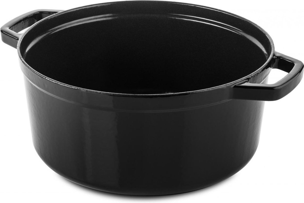 DUCQ Gietijzer - Braadpan - 26 cm - Zwart