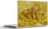 Laptop sticker - 15.6 inch - Kweeperen, citroenen, peren en druiven - Vincent van Gogh - 36x27,5cm - Laptopstickers - Laptop skin - Cover