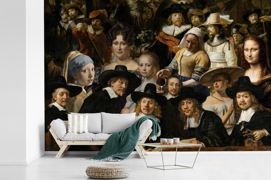 Papier peint - Papier peint photo Oude Meesters - Peintures - Collage - Largeur 360 cm x Hauteur 240 cm