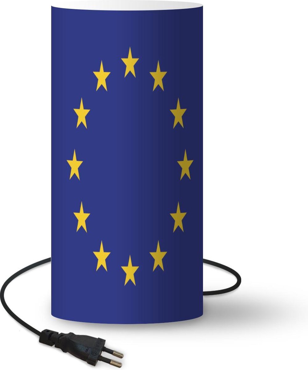 Lamptiger Tafellamp - Vlag - Ø 25 Cm - E14 - Multicolor