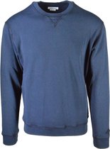Replay Sweatshirt Organic Cotton Navy Blue