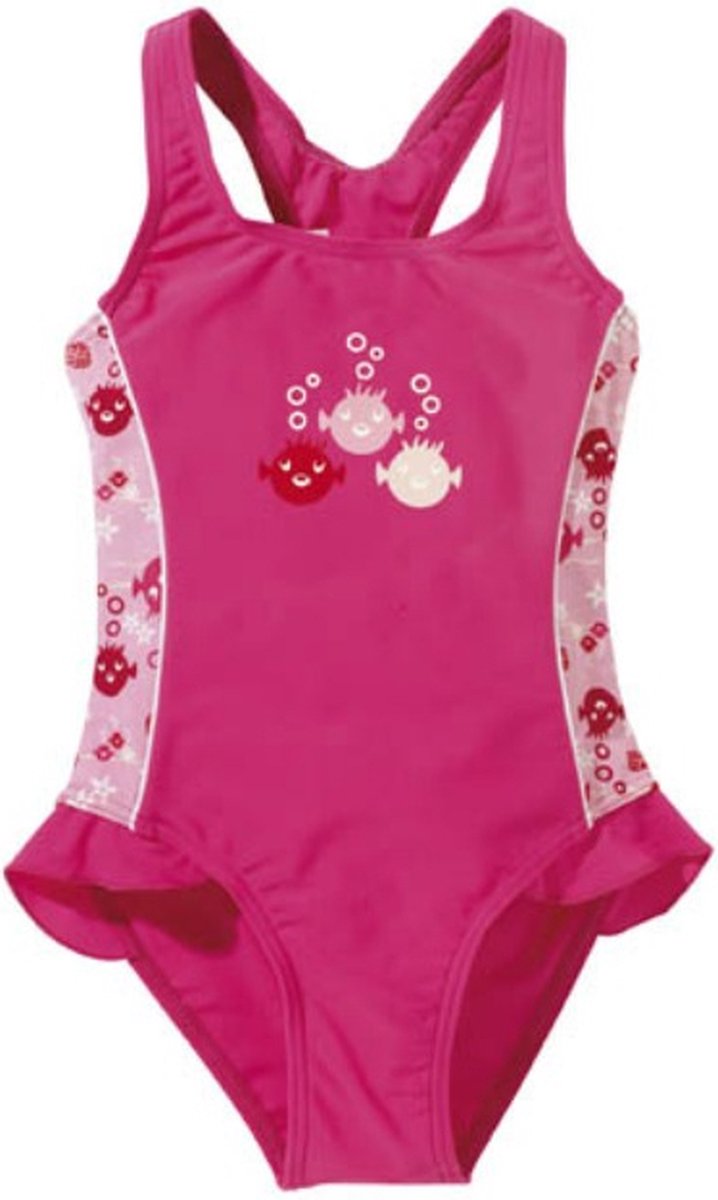 BECO-SEALIFE® badpak - SPF 50+ - roze - maat 86