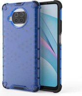 Voor Xiaomi Mi 10T Lite schokbestendige honingraat pc + TPU-hoes (blauw)