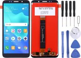 LCD-scherm en Digitizer volledige montage voor Huawei Y5 Prime (2018) (zwart)