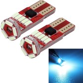 MZ 2 STKS DC 12 V 2 W 240LM 5500 K T10-4014-15SMD Auto Breedte Lamp Klaring Licht Parkeerverlichting (Ice Blauw Licht)