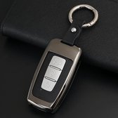 C stijl auto ronde gesp sleutel Shell zinklegering autosleutel shell zaak sleutelhanger voor Kia, willekeurige kleur levering