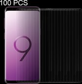 100 STKS voor Galaxy S9 0.26mm 9 H Oppervlak Hardheid 2.5D Gebogen Rand niet-volledige Scherm Gehard Glas Voorkant Protector