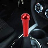 Universele auto gemodificeerde versnellingshendeldeksel handmatige automatische pookknop, maat: 10 * 4cm (rood)
