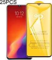 Voor Vivo Z6 25 PCS 9D Volledige lijm Volledig scherm Gehard glasfilm