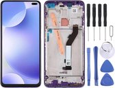 Lcd-scherm en digitizer volledige montage met frame voor Xiaomi Redmi K30 5G (paars)