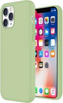 FONU Premium Siliconen Backcase Hoesje iPhone 11 Pro Max - Groen