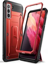Supcase Backcase hoesje Samsung S21 Plus Rood