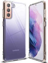 Ringke Fusion Backcase hoesje Samsung S21 Plus Transparant