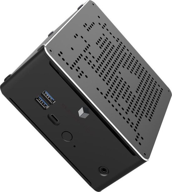 Elementkey iON2 - Mini PC - i7-9850H - 4.6 Ghz - Computer - 16B RAM + 256GB NVME SSD + 1TB HDD - Windows 11 PRO - WiFi - Bluetooth - Alternatief voor NUC