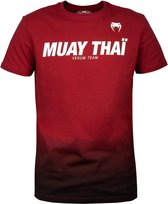 Venum Muay Thai VT Katoenen T-shirts Rood maat M