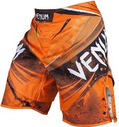 Venum Fightshorts Galactic MMA Shorts Neo Oranje XS - Jeansmaat 30