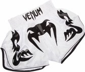 Venum Bangkok Inferno Muay Thai Shorts Wit Kickboks S = Kids 10 / 12 jaar